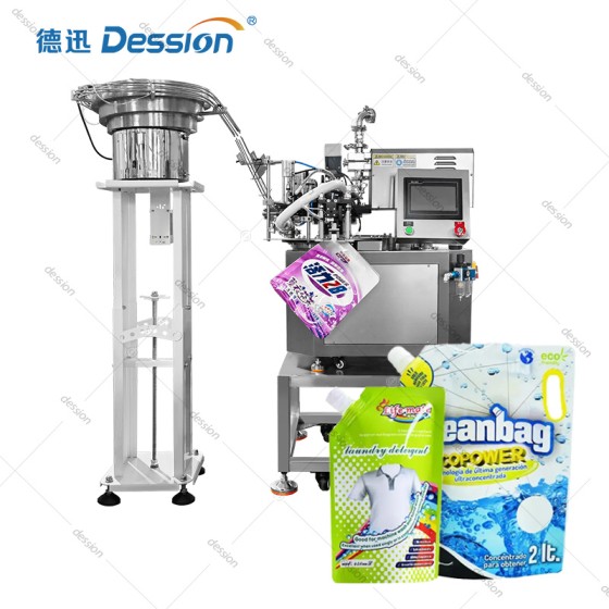 2kg 5L Automatic Laundry Liquid Spout Pouch Filling Machine